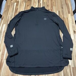 Veil Garments Spark Pullover Womens XL Black 1/4 Zip Tunic Performance Golf